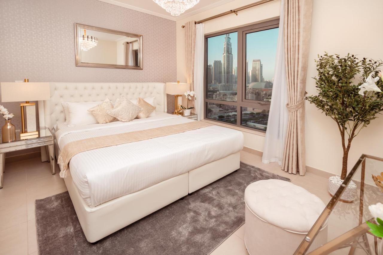 Elite Royal Apartment - Panoramic Full Burj Khalifa, Fountain & Skyline View - Baron Dubaï Extérieur photo