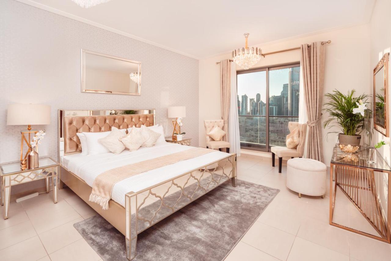 Elite Royal Apartment - Panoramic Full Burj Khalifa, Fountain & Skyline View - Baron Dubaï Extérieur photo