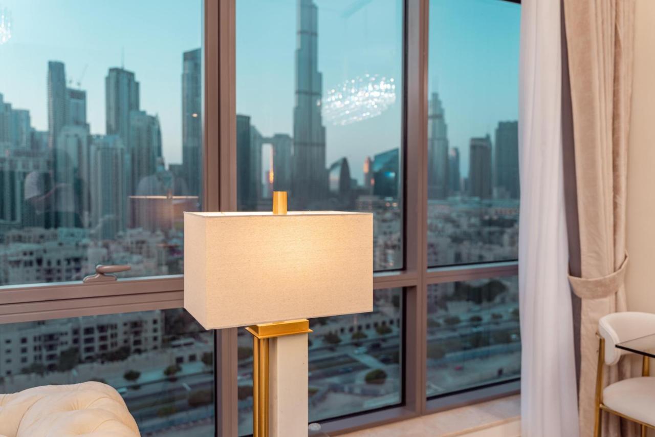 Elite Royal Apartment - Panoramic Full Burj Khalifa, Fountain & Skyline View - Baron Dubaï Extérieur photo