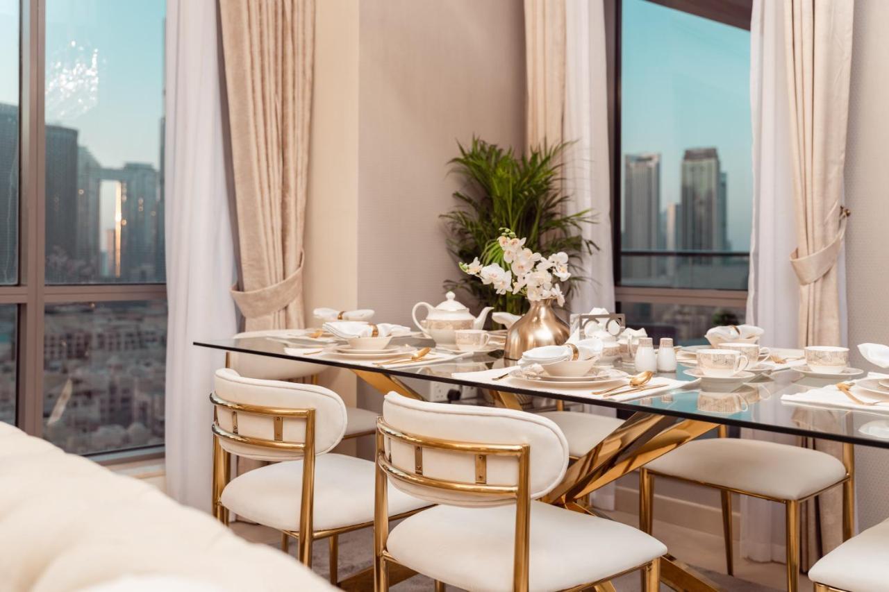 Elite Royal Apartment - Panoramic Full Burj Khalifa, Fountain & Skyline View - Baron Dubaï Extérieur photo