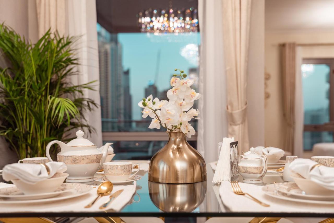 Elite Royal Apartment - Panoramic Full Burj Khalifa, Fountain & Skyline View - Baron Dubaï Extérieur photo